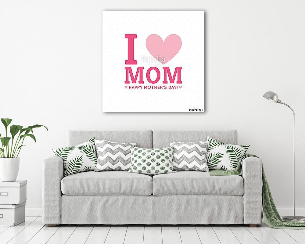 Boldog anyák napja (vászonkép) - vászonkép, falikép otthonra és irodába