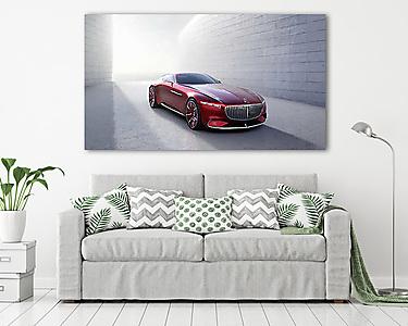 Mercedes Maybach Concept Front (vászonkép) - vászonkép, falikép otthonra és irodába