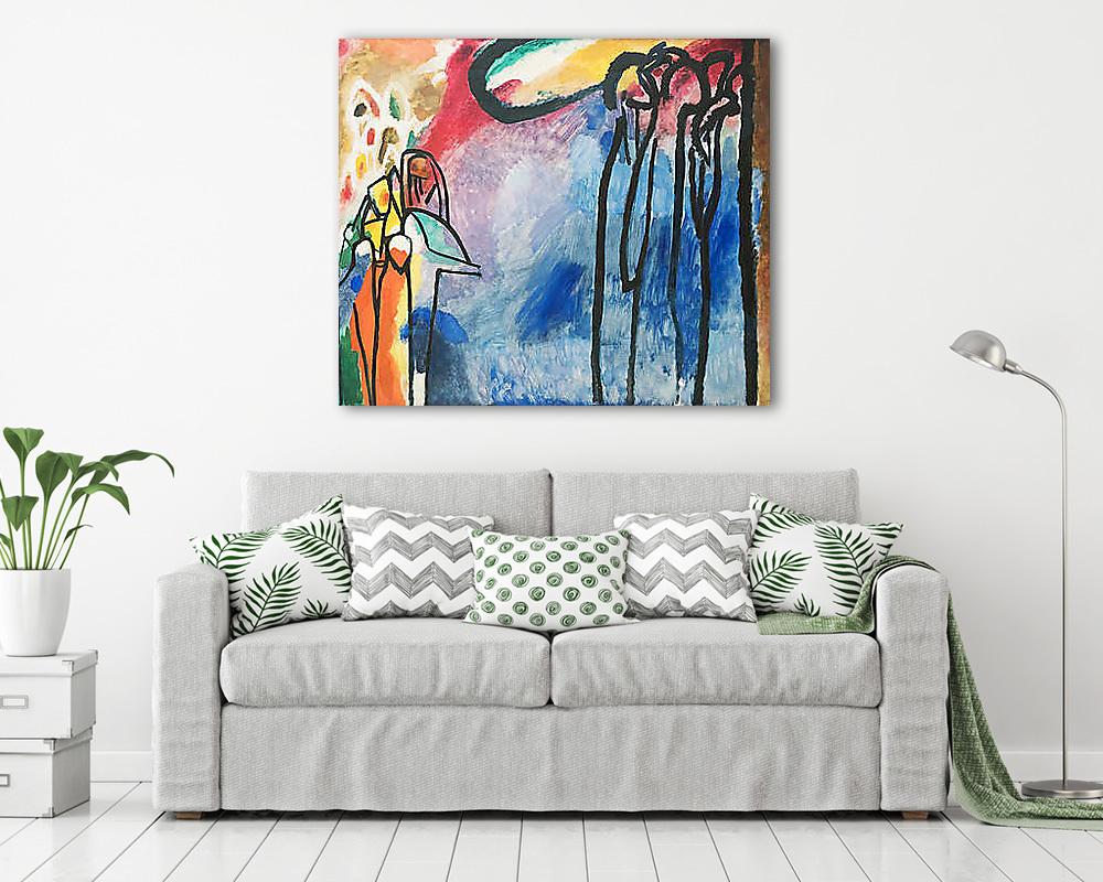 Improvizáció 19 (fotótapéta) - vászonkép, falikép otthonra és irodába