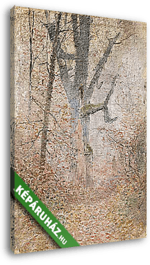 Őszi erdő (vázlat) - vászonkép 3D látványterv