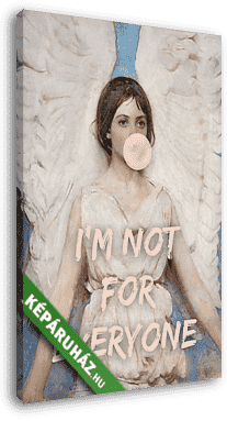 I'm not for everyone (Barokk & Graffiti) - vászonkép 3D látványterv