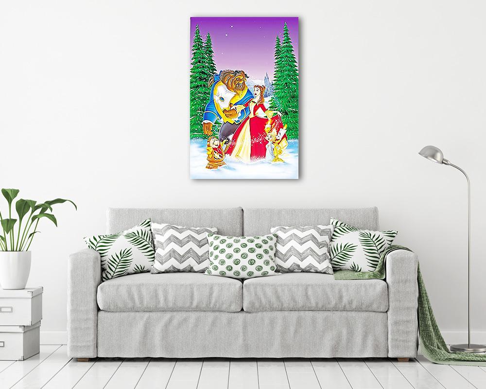 A szépség és a szörnyeteg (vászonkép) - vászonkép, falikép otthonra és irodába