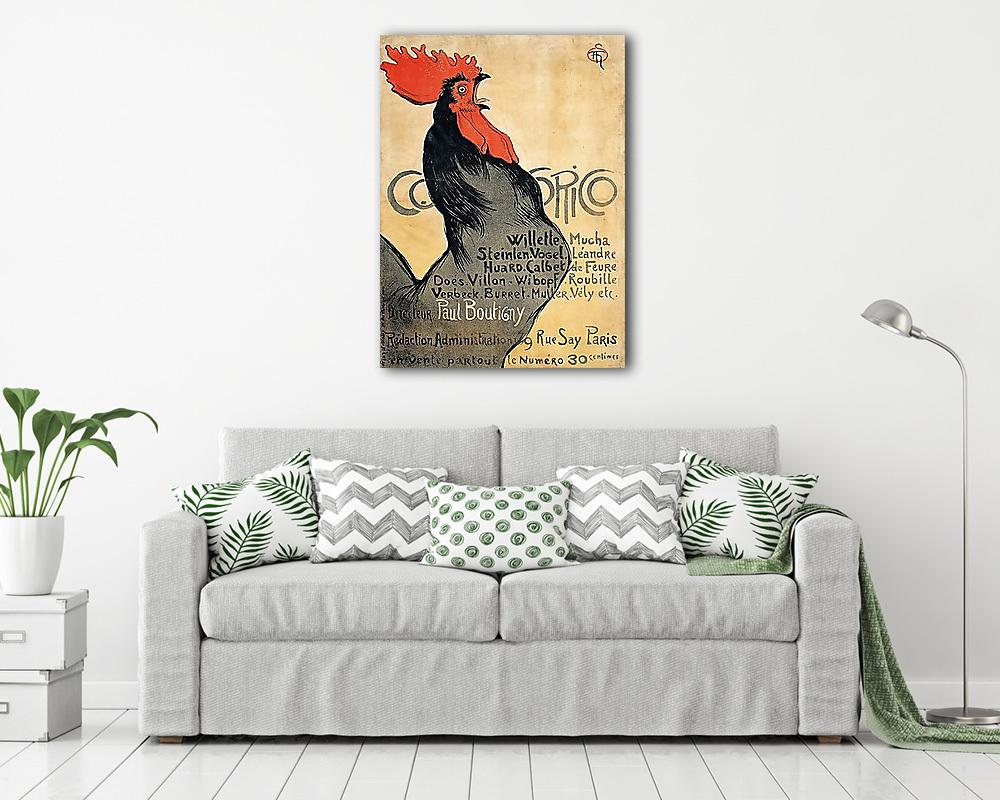 Cocorico - vászonkép, falikép vásárlás Cocorico (fotótapéta) - vászonkép, falikép otthonra és irodába