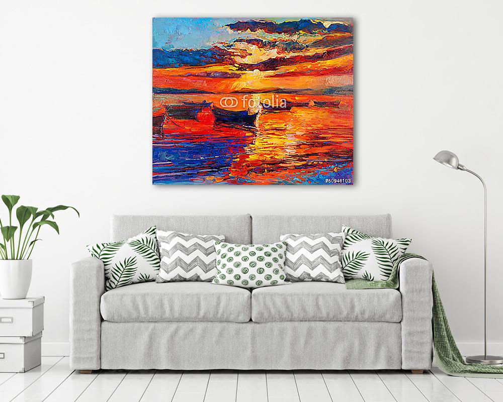 Izzó naplemente - vászonkép, falikép vásárlás Izzó naplemente (vászonkép) - vászonkép, falikép otthonra és irodába