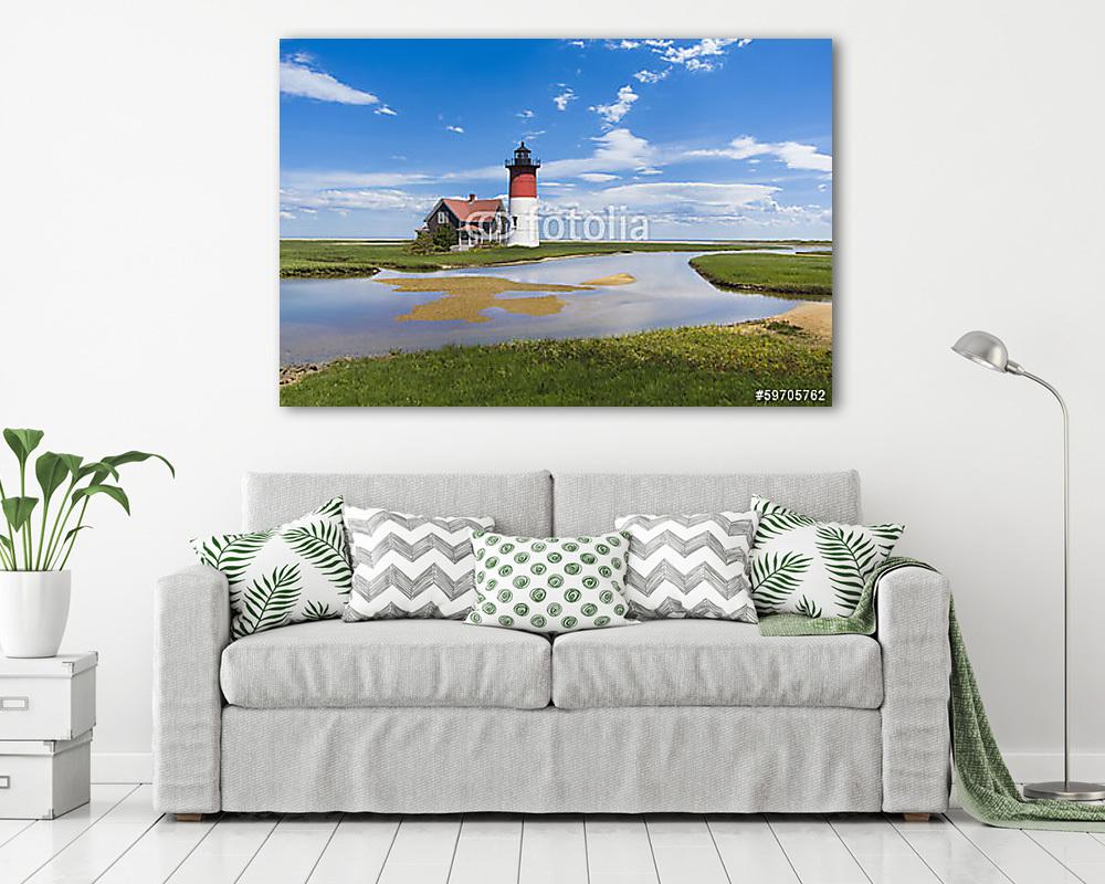 Világos ház Cape Cod-ban, MA. USA - vászonkép, falikép vásárlás Világos ház Cape Cod-ban, MA. USA (vászonkép) - vászonkép, falikép otthonra és irodába