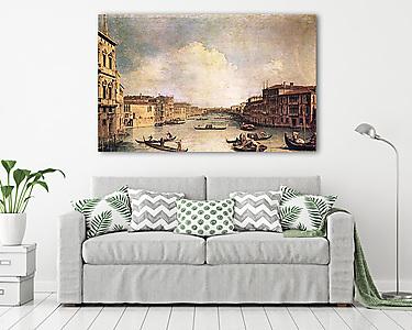 Velence: Grand-Canal (vászonkép) - vászonkép, falikép otthonra és irodába