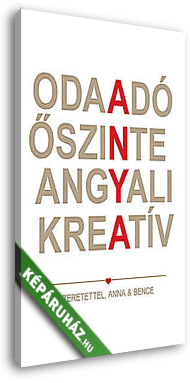 ANYA, Anyák-napi kép - Ingyenesen feliratozzuk! (v23) - vászonkép 3D látványterv