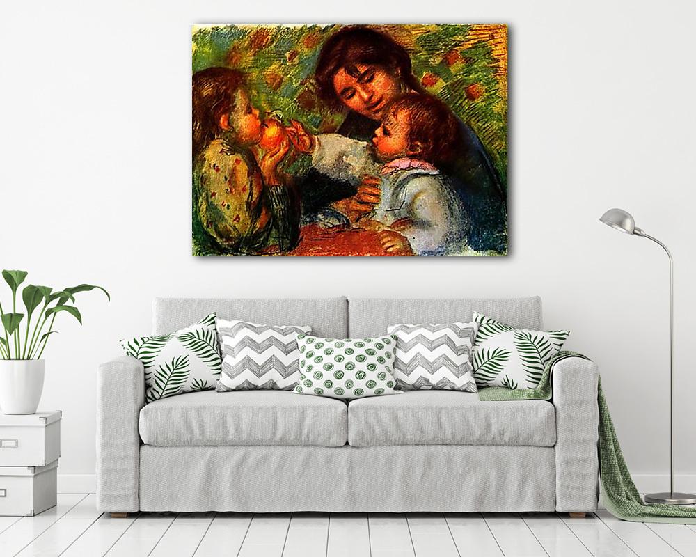 Jean Renoir és Gabrielle - vászonkép, falikép vásárlás Jean Renoir és Gabrielle (vászonkép) - vászonkép, falikép otthonra és irodába