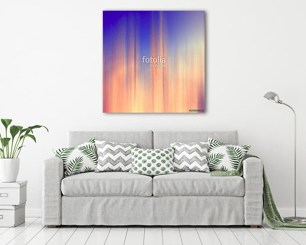 cool gradient background soft lines vertical (többrészes kép) - vászonkép, falikép otthonra és irodába