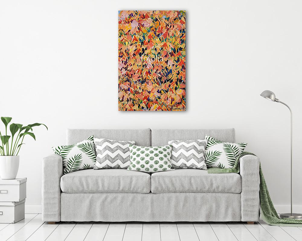 Őszi lombozat, absztrakt - vászonkép, falikép vásárlás Őszi lombozat, absztrakt (vászonkép) - vászonkép, falikép otthonra és irodába