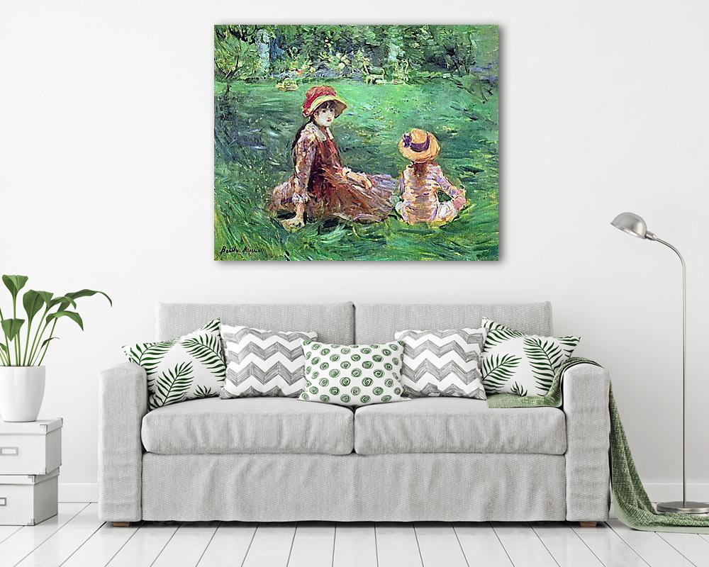 A kertben, Maurecourt-ban (fotótapéta) - vászonkép, falikép otthonra és irodába