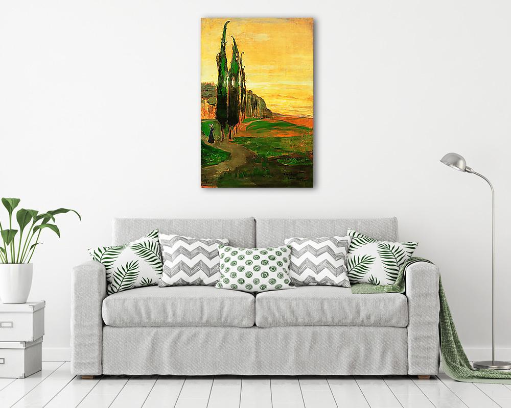 Itáliai táj - vászonkép, falikép vásárlás Itáliai táj (bögre) - vászonkép, falikép otthonra és irodába