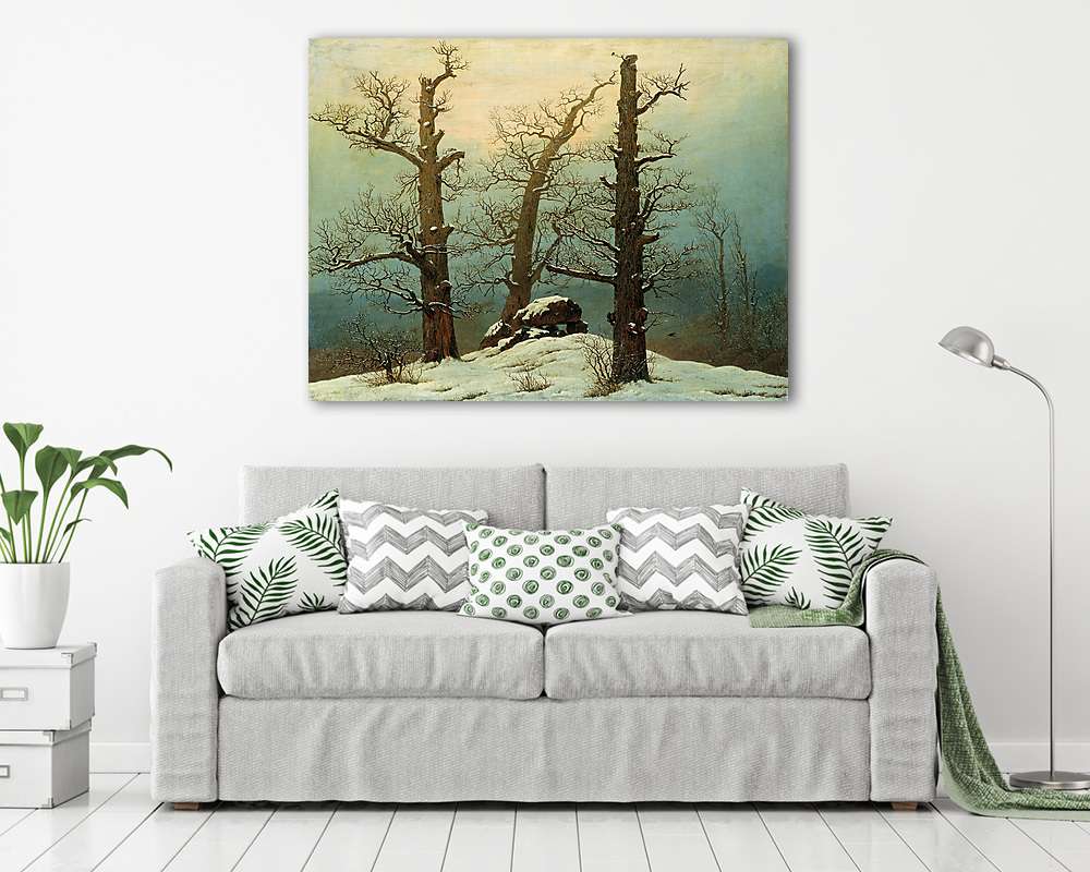 Havas hegytető (fotótapéta) - vászonkép, falikép otthonra és irodába