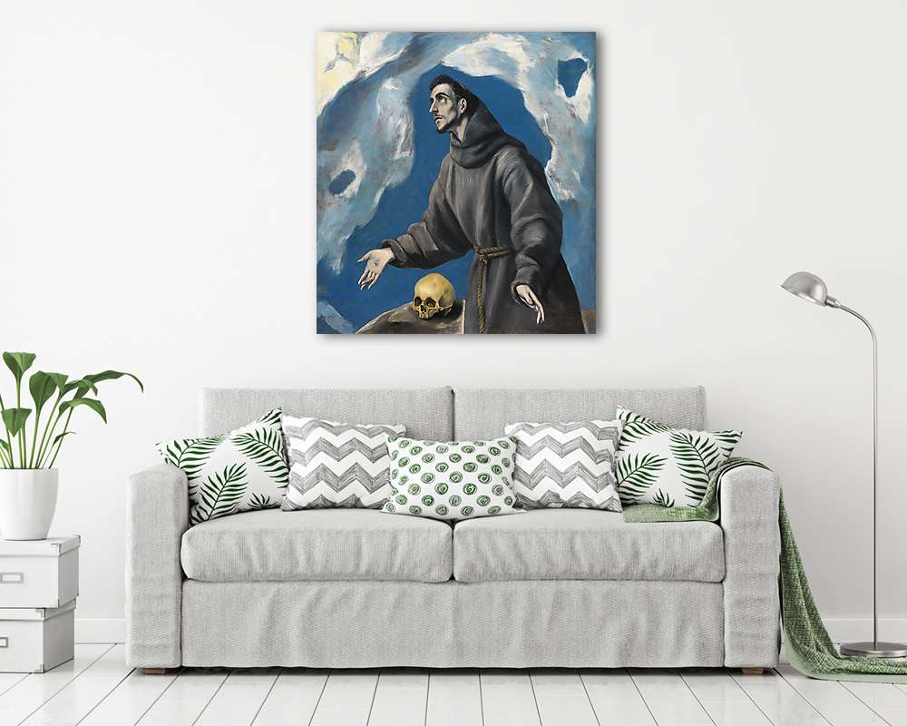 Szent Ferenc (fotótapéta) - vászonkép, falikép otthonra és irodába
