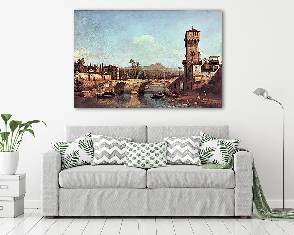 Capriccio Veneto (keretezett kép) - vászonkép, falikép otthonra és irodába