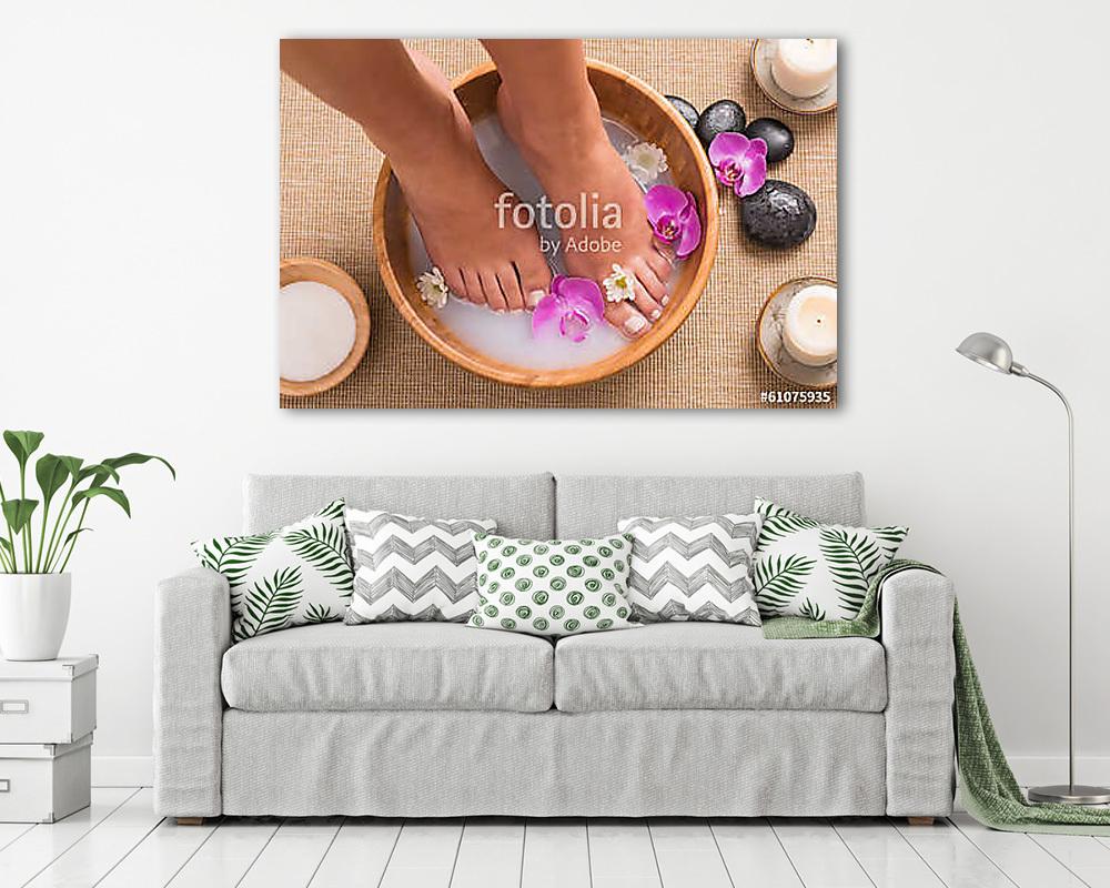 Pedicure (vászonkép) - vászonkép, falikép otthonra és irodába