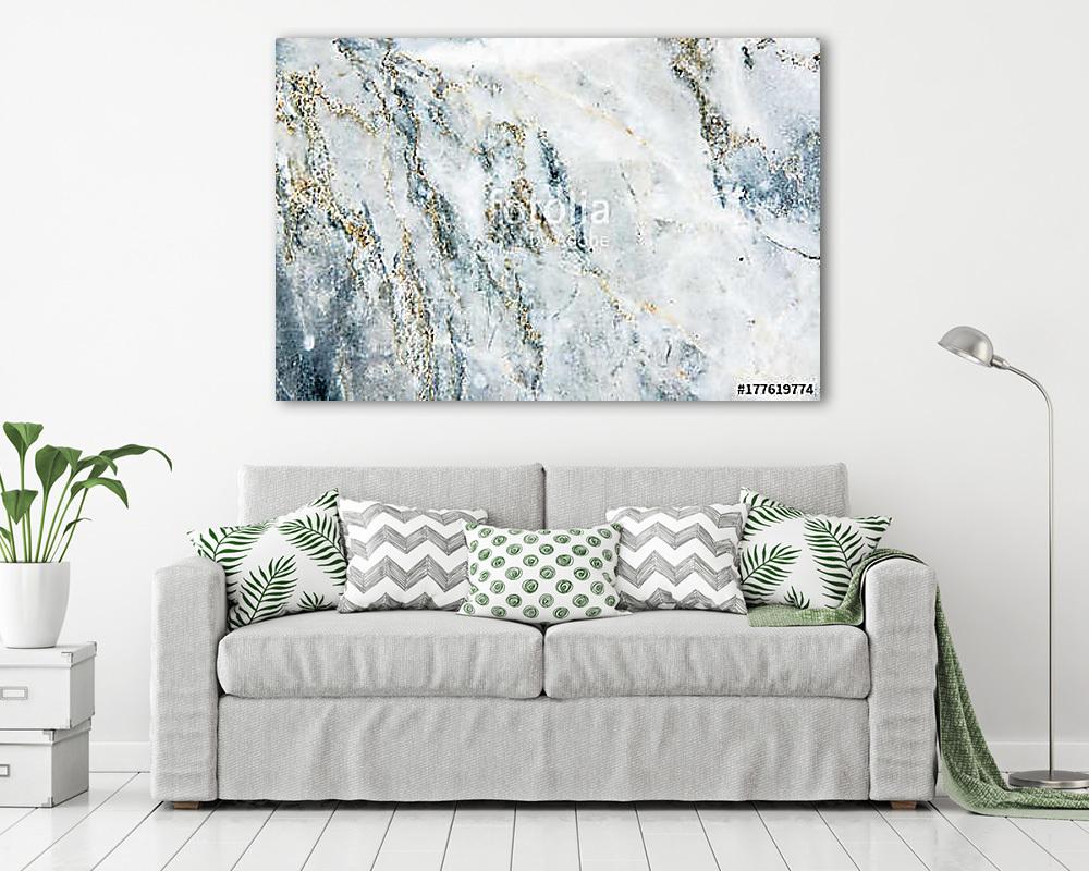 Abstract Marble texture or background pattern with high resolution (poszter) - vászonkép, falikép otthonra és irodába