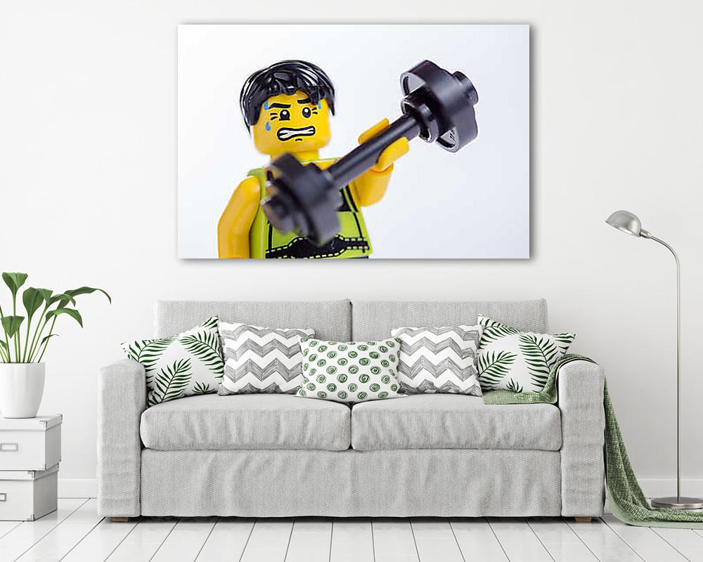 LEGO Characters - Eddzünk még? (vászonkép) - vászonkép, falikép otthonra és irodába