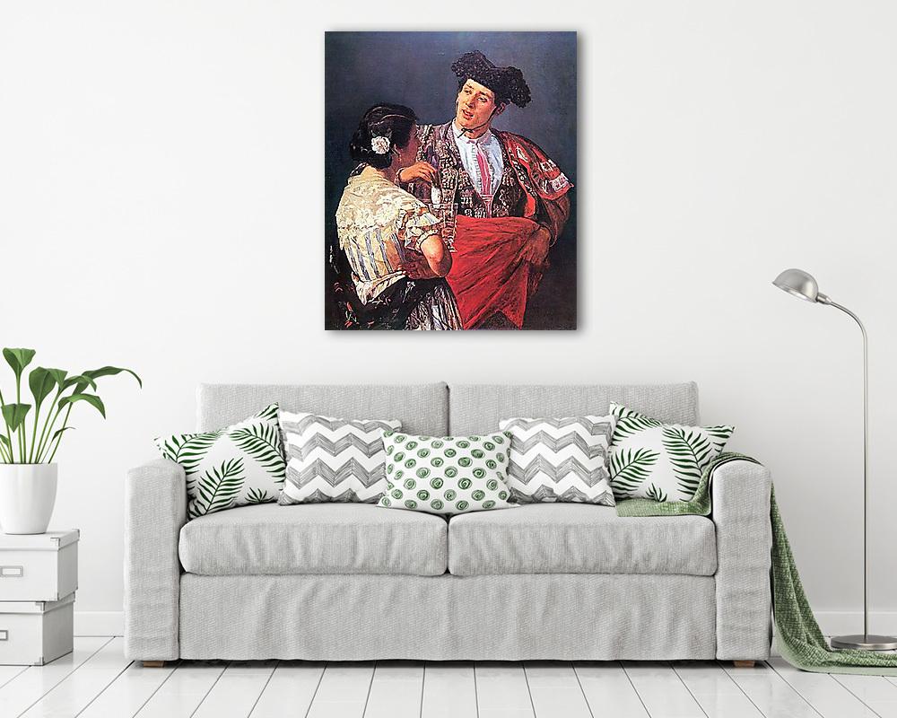 Torero és a lány (fotótapéta) - vászonkép, falikép otthonra és irodába