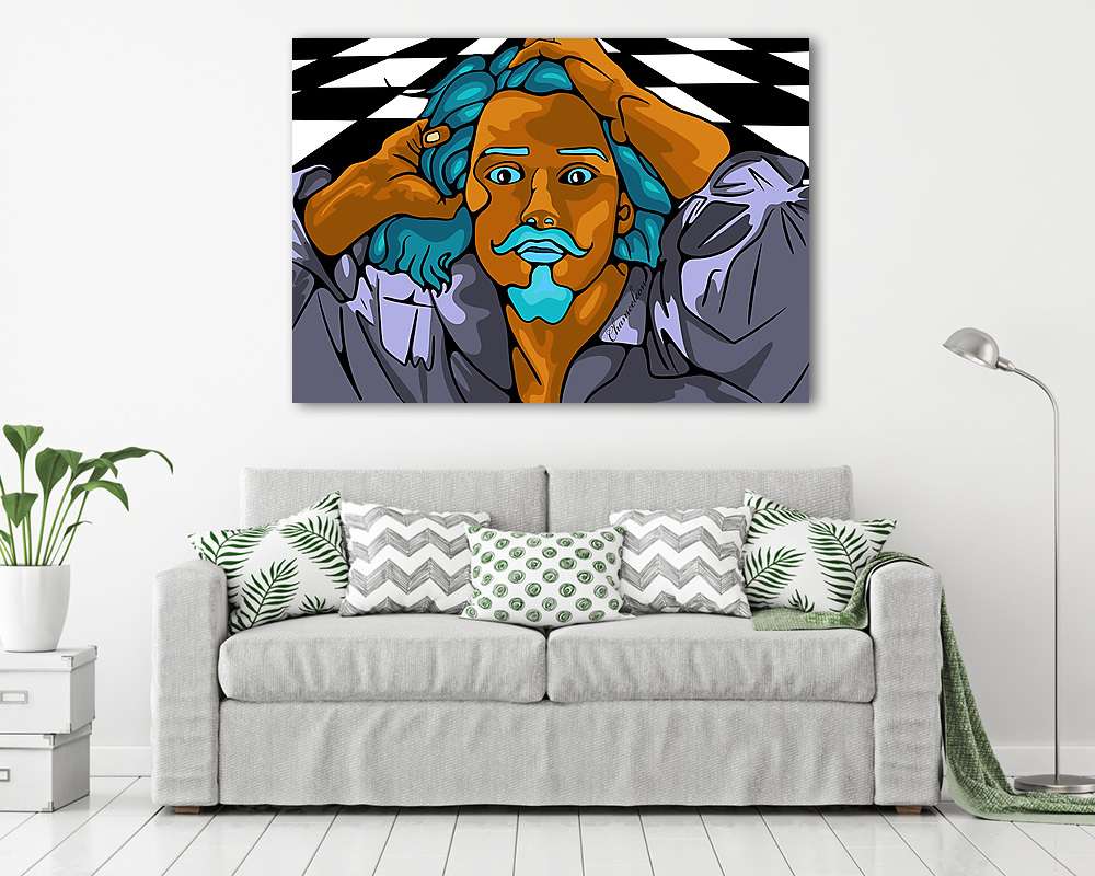 Hívjad a traktorost Kriszti, anyád megint tolatva akart beállni az Opellal! (bögre) - vászonkép, falikép otthonra és irodába