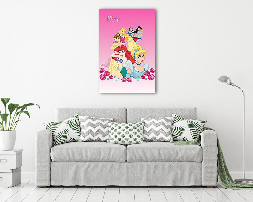 Disney hercegnők  (vászonkép) - vászonkép, falikép otthonra és irodába
