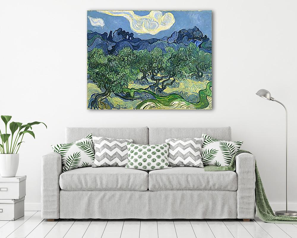 Olajfák, az Alpilles-sel a háttérben - vászonkép, falikép vásárlás Olajfák, az Alpilles-sel a háttérben (bögre) - vászonkép, falikép otthonra és irodába