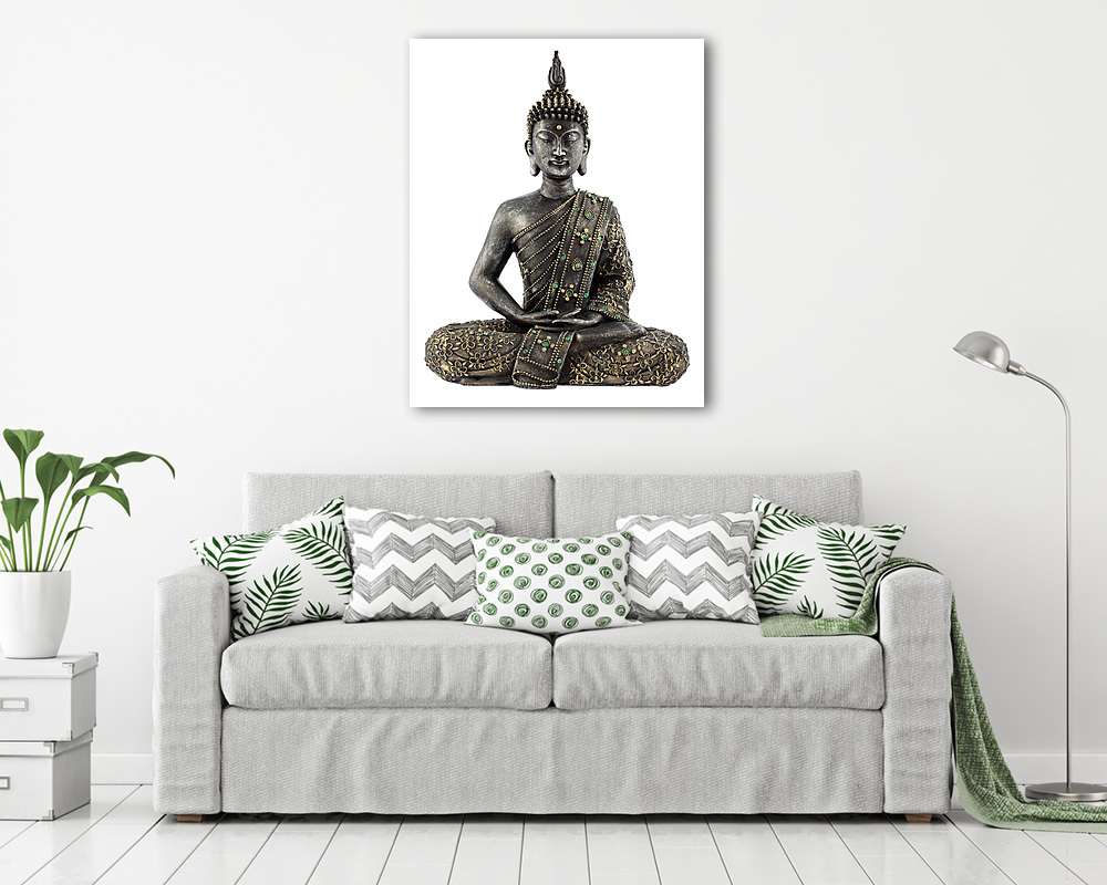 Buddha bronz szobor zen (poszter) - vászonkép, falikép otthonra és irodába