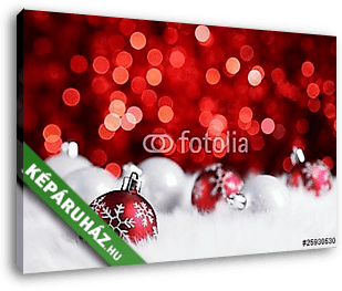 karácsonyi dekoráció - vászonkép 3D látványterv