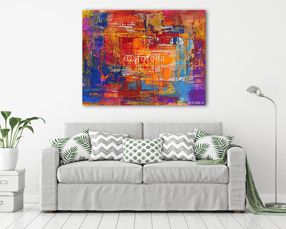 Kézzel festett háttér. SAJÁT KÉSZÍTÉSŰ. (fotótapéta) - vászonkép, falikép otthonra és irodába