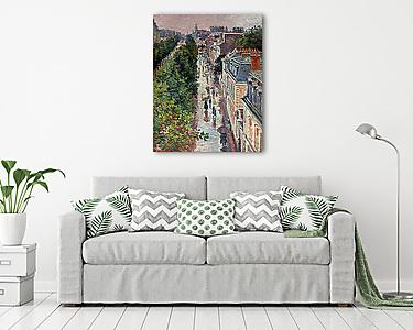 Párizsi utca - színverzió 2. (vászonkép) - vászonkép, falikép otthonra és irodába