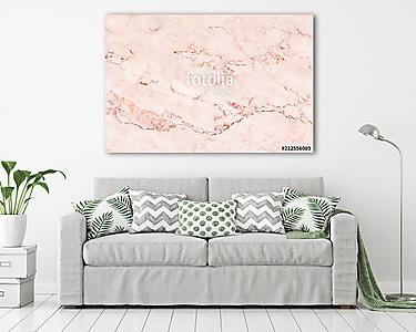 rose gold marble wall texture for background and design art work, seamless pattern of tile stone with bright luxury. (vászonkép) - vászonkép, falikép otthonra és irodába