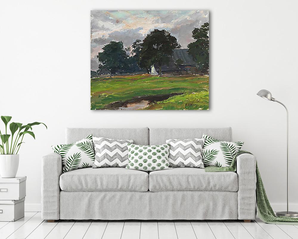 Holland parasztház (bögre) - vászonkép, falikép otthonra és irodába