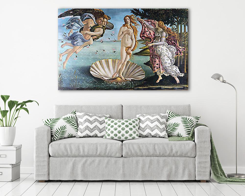 Vénusz születése (színverzió 1.) (bögre) - vászonkép, falikép otthonra és irodába