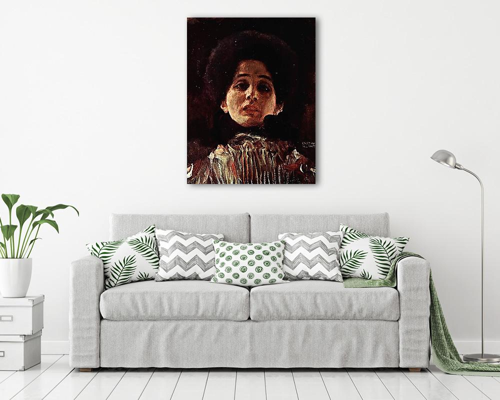 Női portré (1898) (többrészes kép) - vászonkép, falikép otthonra és irodába