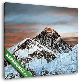 Éjszakai kilátás az Everestről Kala Pattharról - vászonkép 3D látványterv