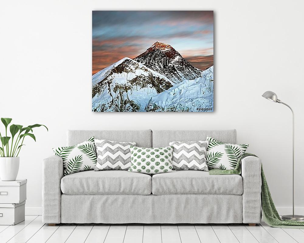 Éjszakai kilátás az Everestről Kala Pattharról - vászonkép, falikép vásárlás Éjszakai kilátás az Everestről Kala Pattharról (fotótapéta) - vászonkép, falikép otthonra és irodába