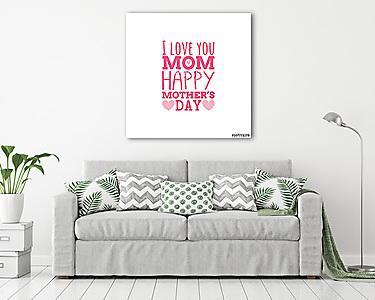 Boldog anyák napja (vászonkép) - vászonkép, falikép otthonra és irodába