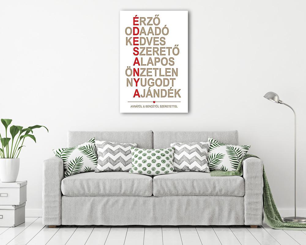 ÉDESANYA 2. Anyák-napi kép - Ingyenesen feliratozzuk! (v23) (vászonkép) - vászonkép, falikép otthonra és irodába