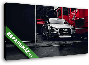 Audi Quattro RS 6 Dokk - vászonkép 3D látványterv