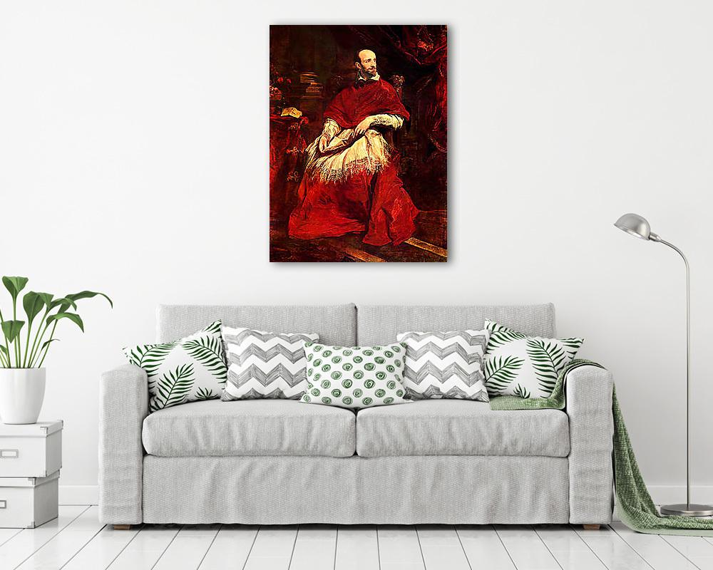 Gido Bentivoglio bíboros portréja - vászonkép, falikép vásárlás Gido Bentivoglio bíboros portréja (poszter) - vászonkép, falikép otthonra és irodába