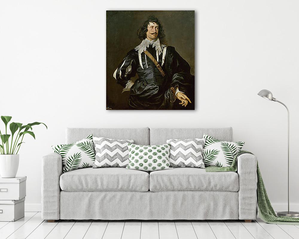 Férfi portré (poszter) - vászonkép, falikép otthonra és irodába