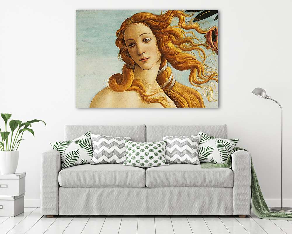 Vénusz (Részlet az Vénusz születése c. eredeti műből) (poszter) - vászonkép, falikép otthonra és irodába