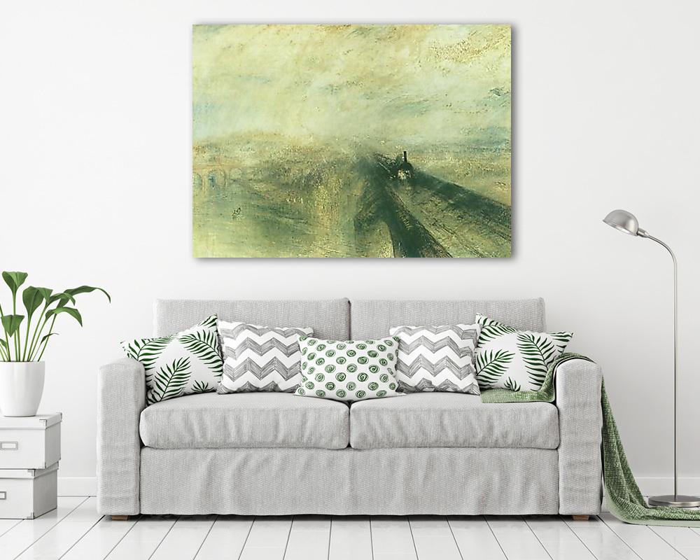 Eső, gőz és sebesség (1844) - vászonkép, falikép vásárlás Eső, gőz és sebesség (1844) (bögre) - vászonkép, falikép otthonra és irodába