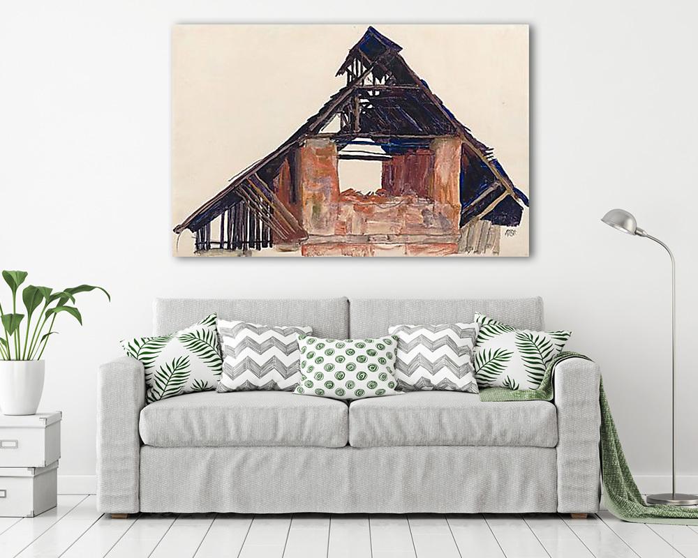 Öreg házikó (fotótapéta) - vászonkép, falikép otthonra és irodába