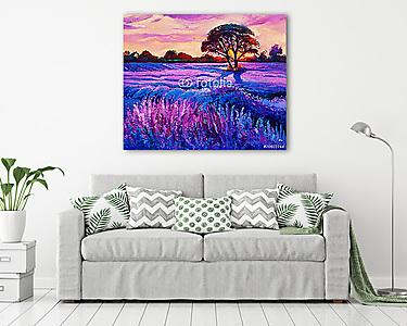 Lavender (vászonkép) - vászonkép, falikép otthonra és irodába