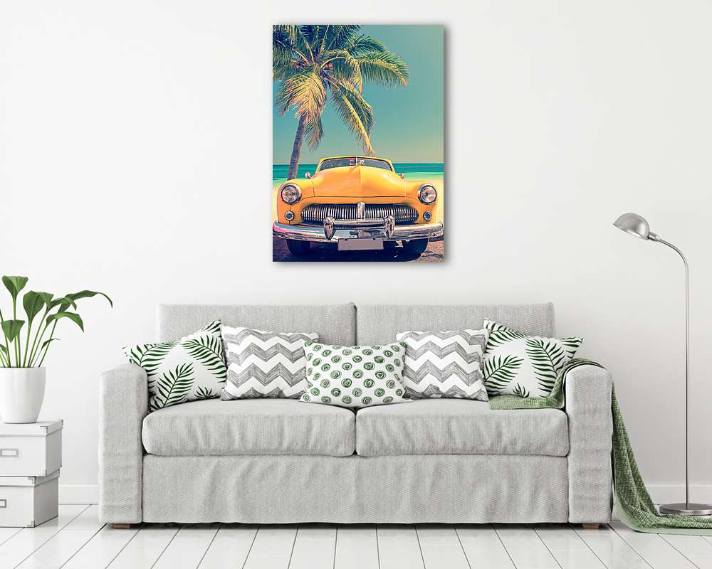 Vintage autó - vászonkép, falikép vásárlás Vintage autó (vászonkép) - vászonkép, falikép otthonra és irodába