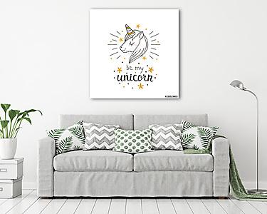 Unicorn (vászonkép) - vászonkép, falikép otthonra és irodába
