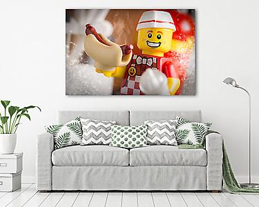 LEGO Characters - Hot dogot? (vászonkép) - vászonkép, falikép otthonra és irodába
