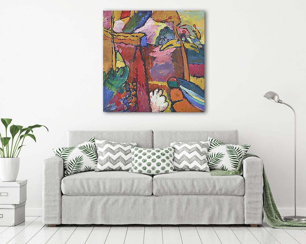 Tanulmány az improvizáció 5-höz - vászonkép, falikép vásárlás Tanulmány az improvizáció 5-höz (keretezett kép) - vászonkép, falikép otthonra és irodába