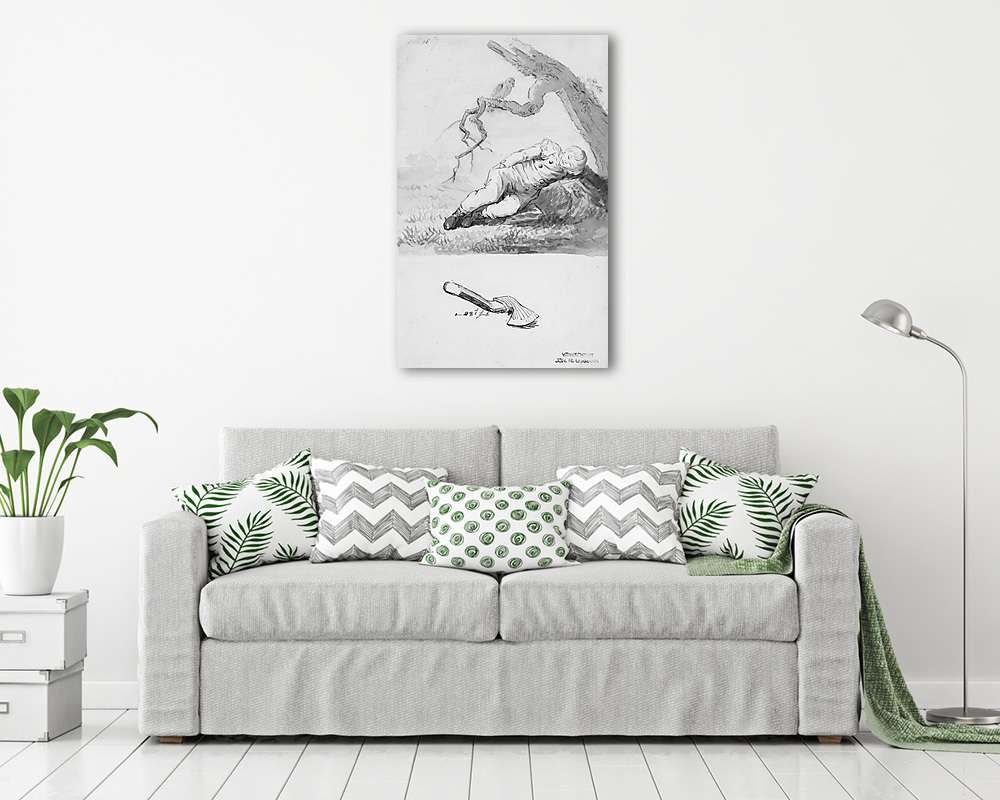 Alvó fiú (színverzió 1) - vászonkép, falikép vásárlás Alvó fiú (színverzió 1) (vászonkép) - vászonkép, falikép otthonra és irodába